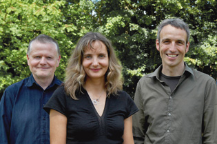 Foto der Mitglieder der Logopädische Praxisgemeinschaft „An den Auen“
Claudia Derbort-Dembele, Holger Schultze, Stefan Brockmüller-Lentz